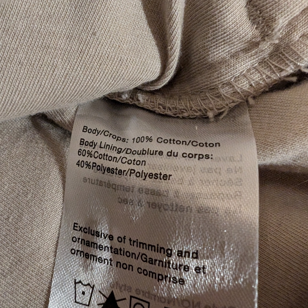 Women's Ripzone Beige Button-Up Shacket Large - Picture 3 of 3